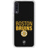 NHL Boston Bruins Lineup Galaxy A50 Clear Case